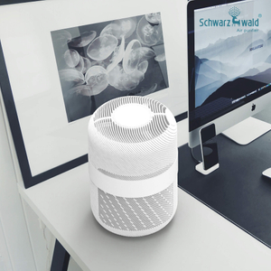 Mini Intelligent Lightweight Air Purifier with Dust Sensor