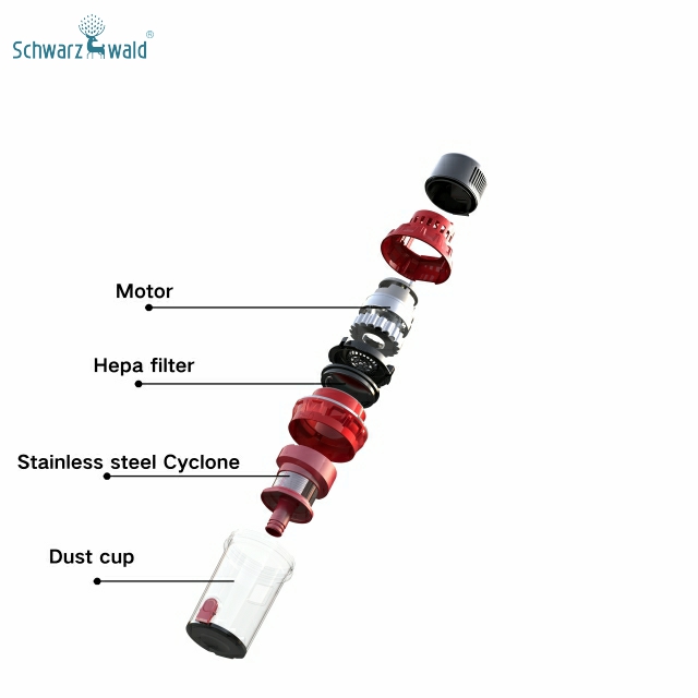 High Suction Rechargeable Customized Electric Brushless Vacuum Cleaner