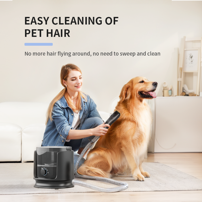 Dog Grooming Vacuum Kit 3.5L Dust Cup Low Noise Shedding Cat Pet Hair Grooming Vacuum Cleaner For Large Dogs