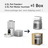 Tuya Video Wifi App Control Dog Cat Feeder Dispenser Smart Remote Connected 4L Automatic Pet Food Feeder Bowl With Camera