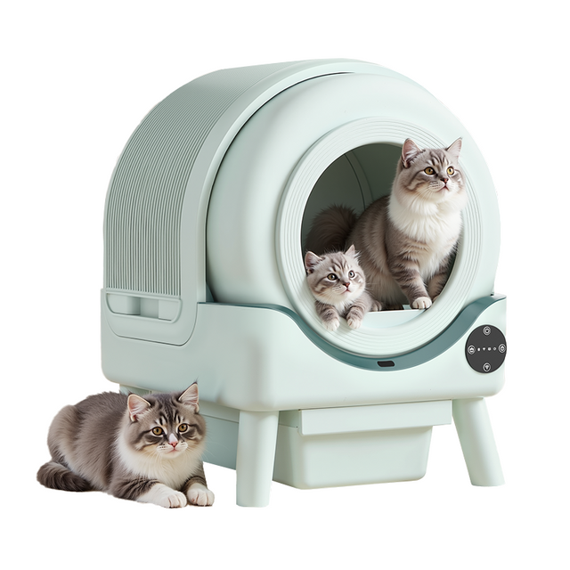 Tuya Wifi Self-cleaning Pet Toilet Smart Automatic Cat Litter Box