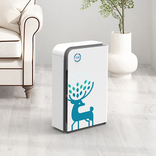 Home hepa Air Purifier with air quality sensor