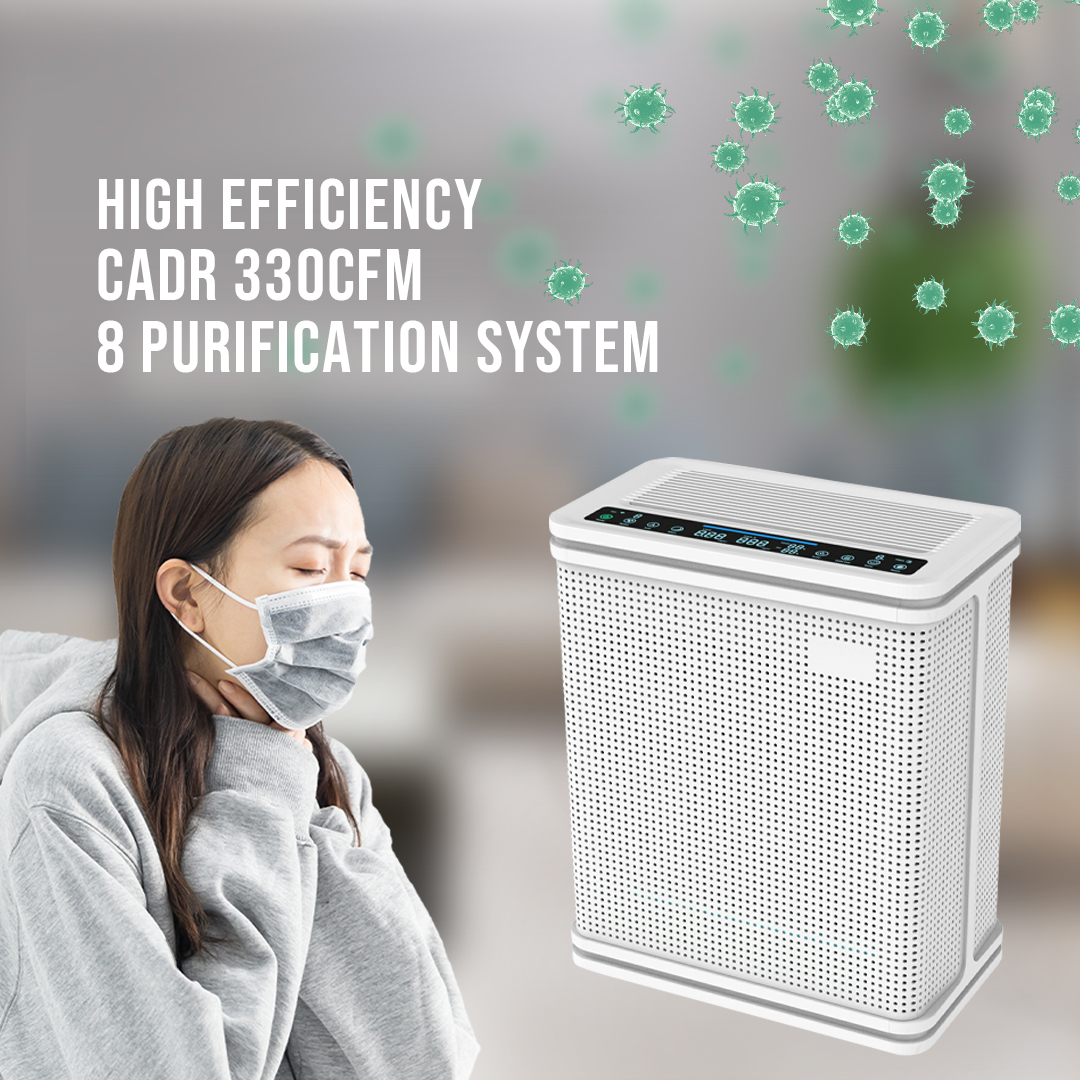 Smart wifi moveable Air Purifier