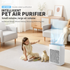 Tuya Wifi Smart Home UV sterilization Hepa Filter Pet Air Purifier