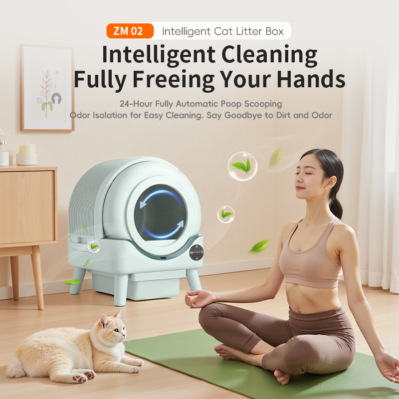 Tuya Wifi Self-cleaning Pet Toilet Smart Automatic Cat Litter Box