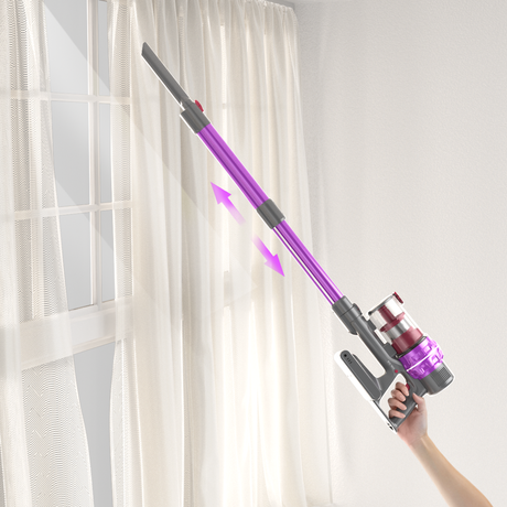 Telescopic tube led light power brush Vacuum Cleaner