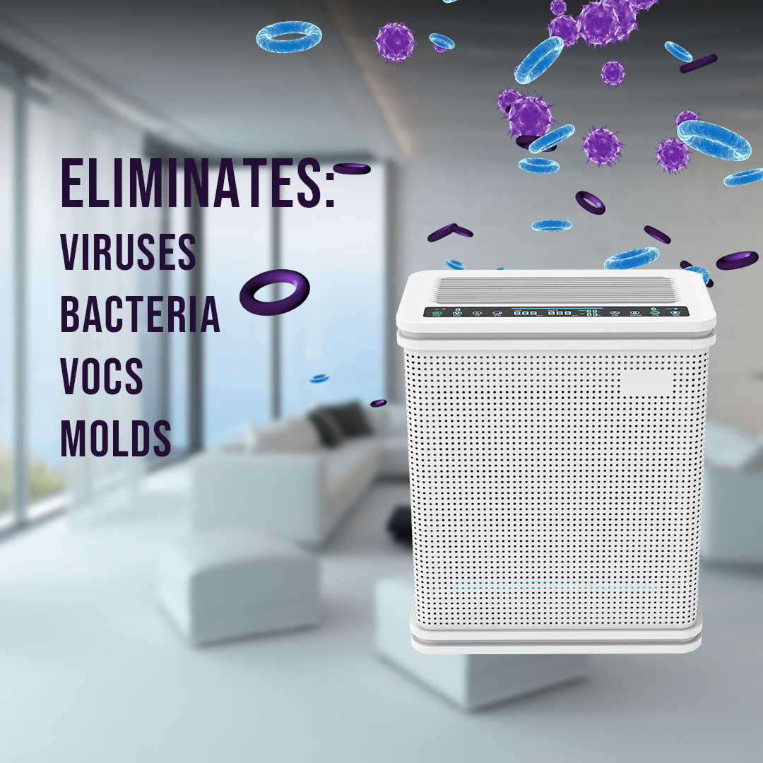 Home large room Air Purifier remove TVOC