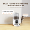 2 in 1 Wifi Camera Smart Automatic Cat Feeders Timed for Cats And Dogs Stainless Steel Pet Feeder Dry Food Dispenser