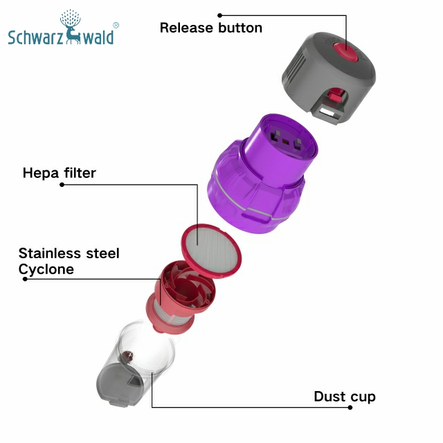 Telescopic tube Brushless DC vacuum cleaner