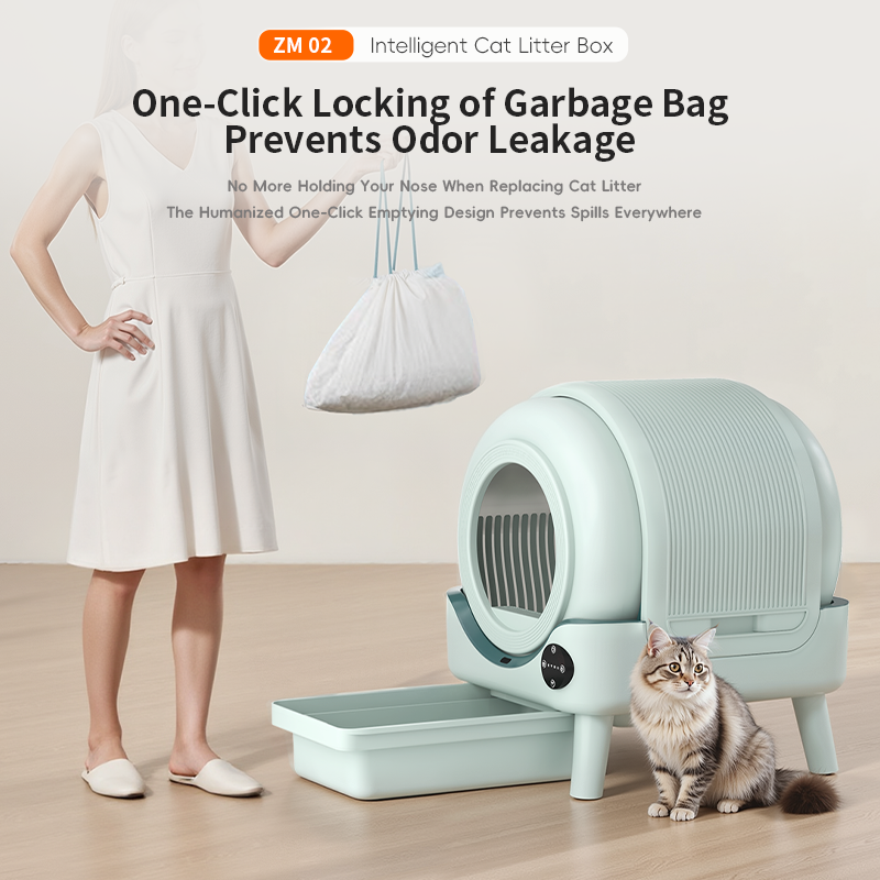 Tuya Wifi Self-cleaning Pet Toilet Smart Automatic Cat Litter Box