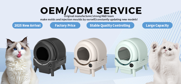 Goodbye to Scooping!Schwarzwald Smart Automatic Selfing-cleaning Cat Litter Box