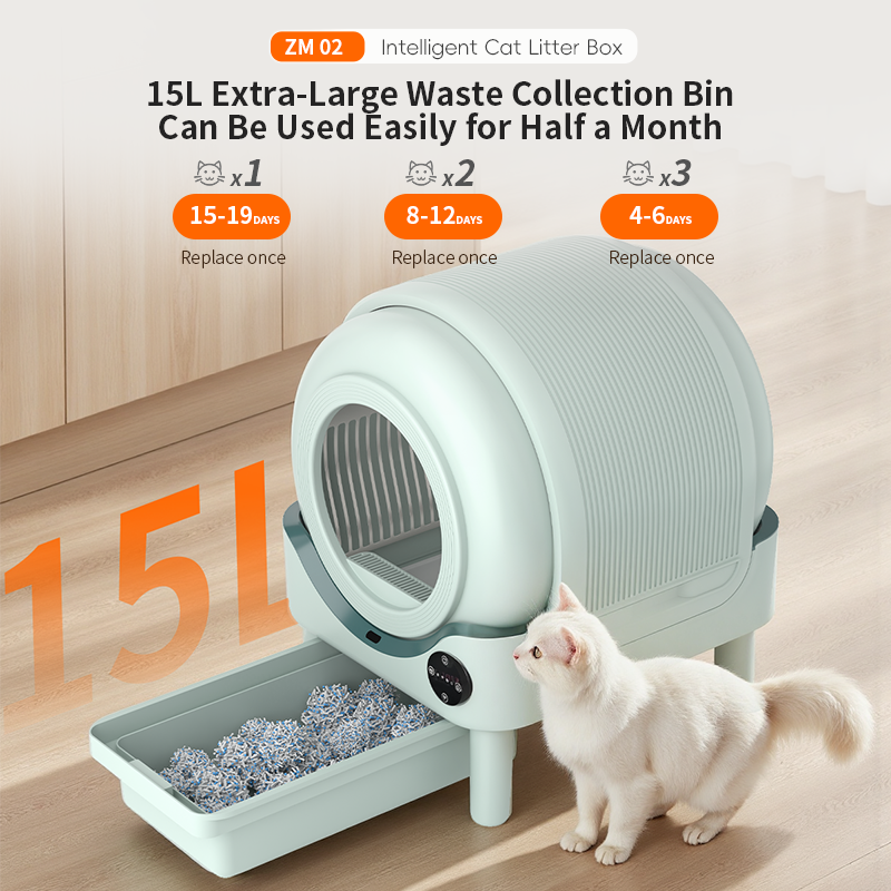 Tuya Wifi Self-cleaning Pet Toilet Smart Automatic Cat Litter Box