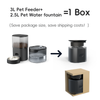 WiFi Automatic 4.5L Timed Ration Cat and Dog Feeder with Smart Bowl Smart Automatic Pet Food Feeder Dispenser for Pet Feeding